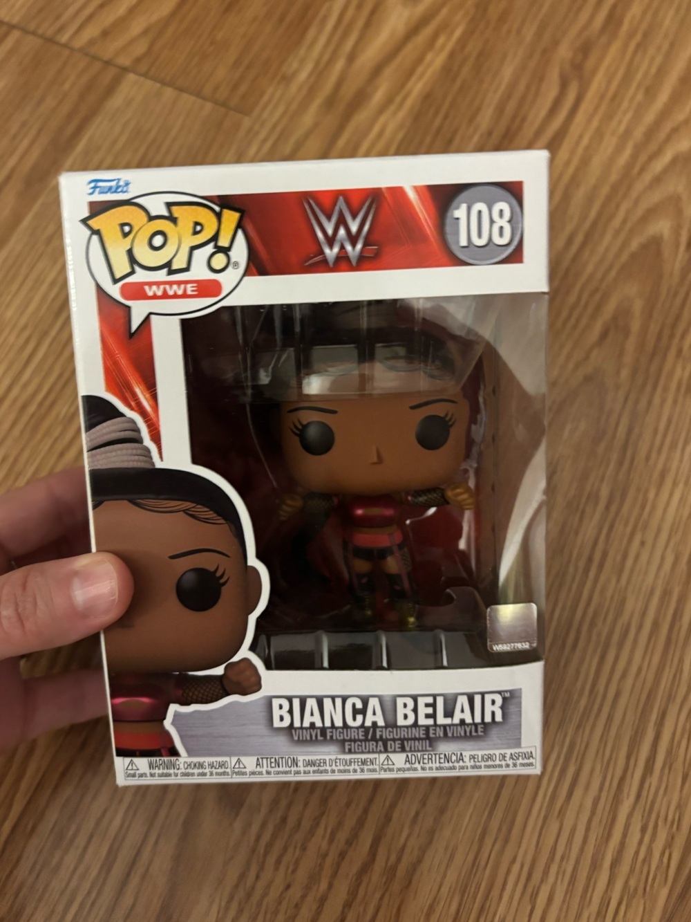 Funko Pop! Bianca Belair WWE Vinyl Figure